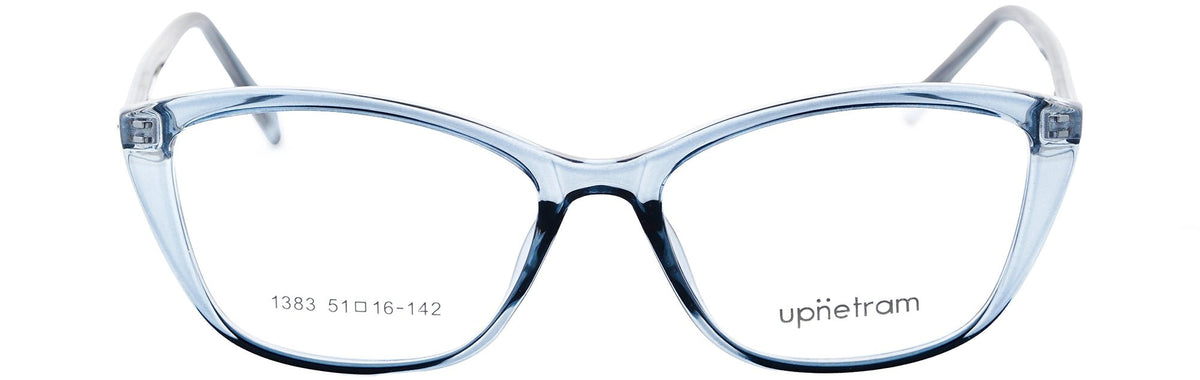 UP1383-C6-Handmade Mix Material-Crystal Blue - glassesbyahana.com