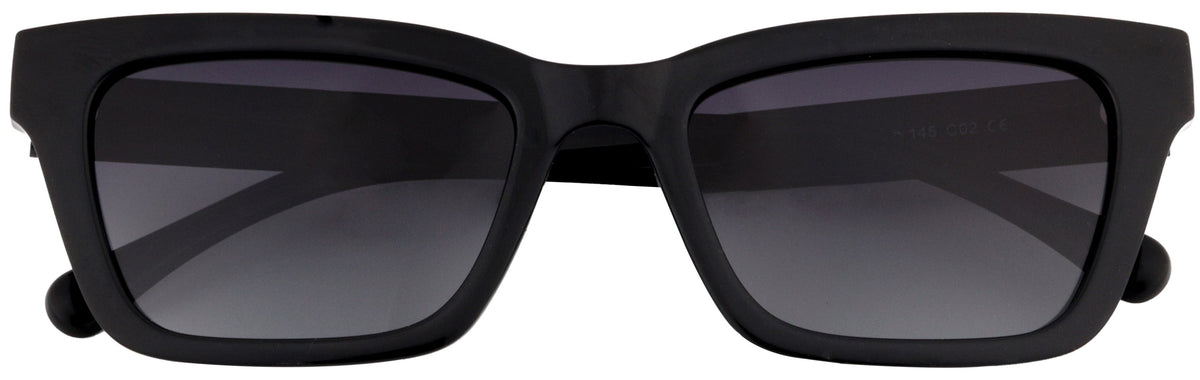 UP14071-C1-Handmade Bio Acetate-Midnight Black - glassesbyahana.com