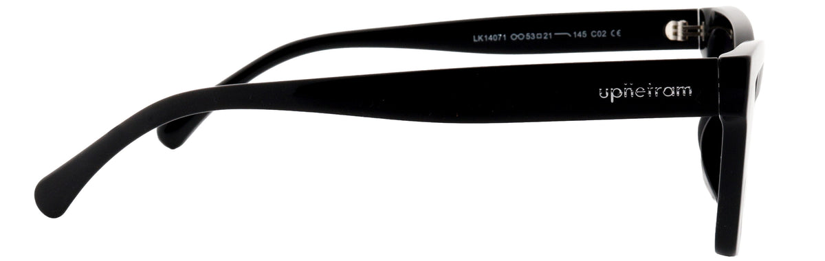 UP14071-C1-Handmade Bio Acetate-Midnight Black - glassesbyahana.com