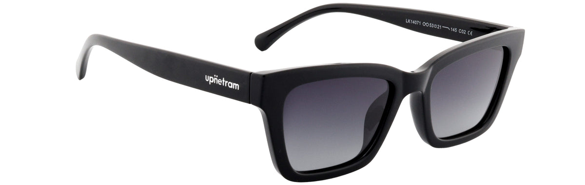 UP14071-C1-Handmade Bio Acetate-Midnight Black - glassesbyahana.com