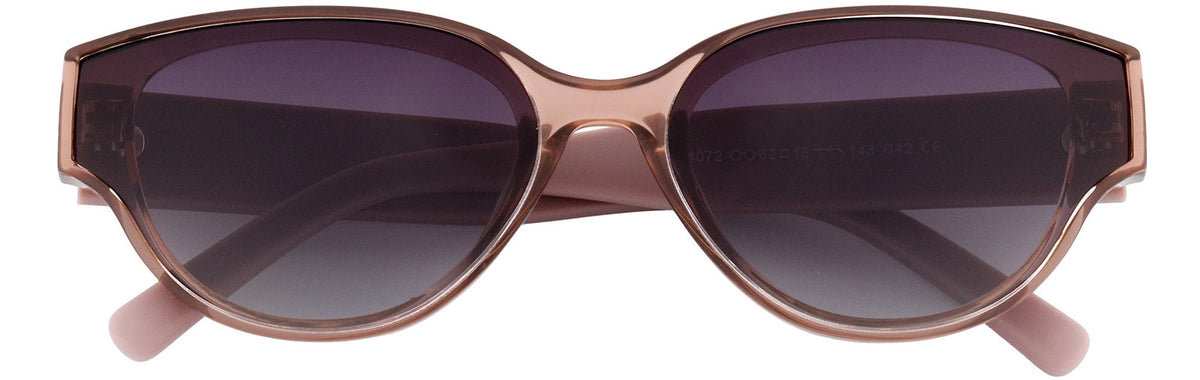 UP14072-C42-Handmade Mix Material-Crystal Brown - glassesbyahana.com