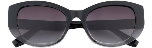 UP17006-C4-Handmade Mix Material-Crystal Black - glassesbyahana.com
