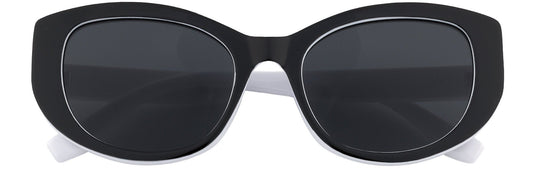 UP17006-C5-Handmade Mix Material-Midnight Black - glassesbyahana.com