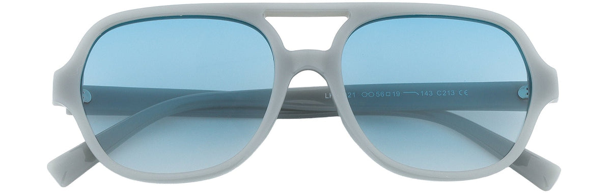 UP17021-C213-Handmade Mix Material-Glacier Blue - glassesbyahana.com