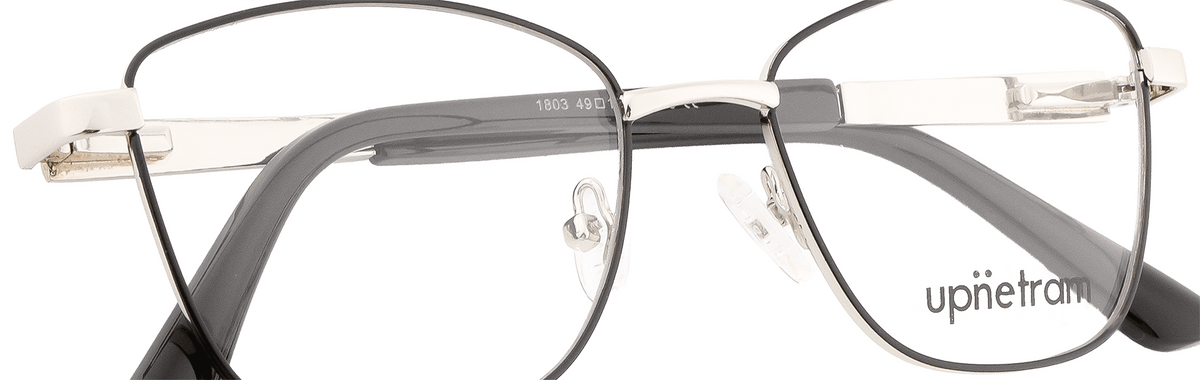 UP1803-C5-Metal Alloy-Polished Silver - glassesbyahana.com