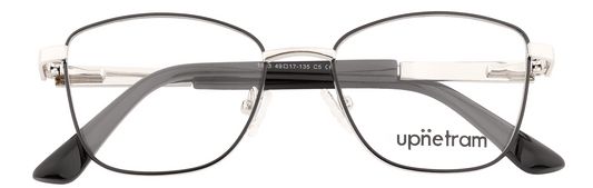 UP1803-C5-Metal Alloy-Polished Silver - glassesbyahana.com