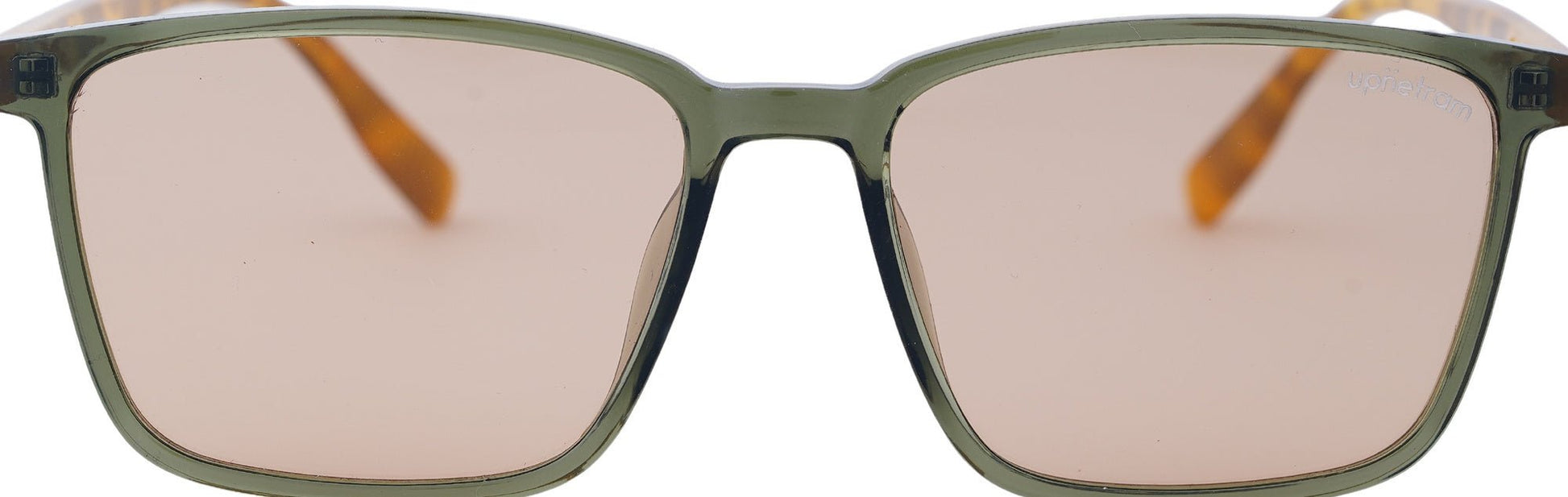 UP22002-C7-Handmade Mix Material-Olive Martini - glassesbyahana.com