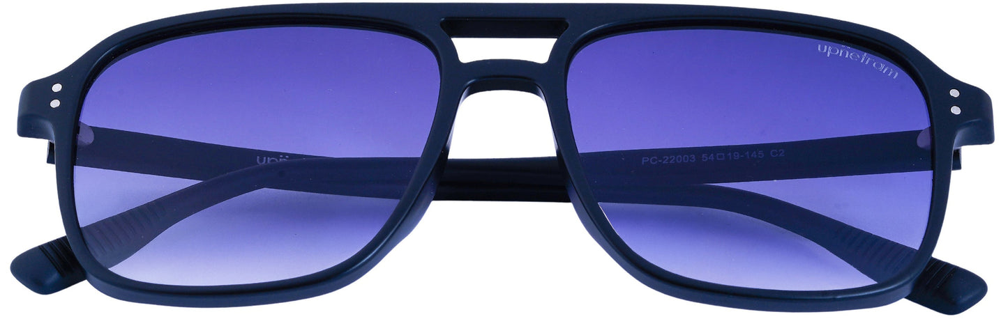 UP22003-C2-Handmade Mix Material-Ink Sapphire - glassesbyahana.com