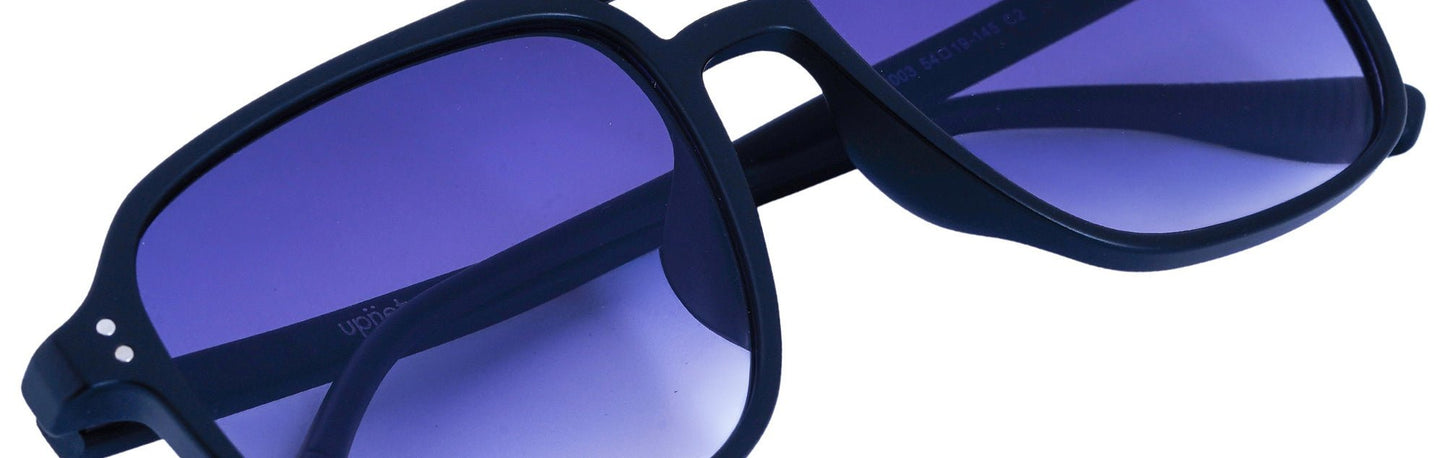 UP22003-C2-Handmade Mix Material-Ink Sapphire - glassesbyahana.com
