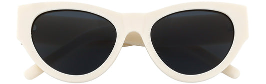 UP22905-C2-Handmade Mix Material-Ivory White - glassesbyahana.com