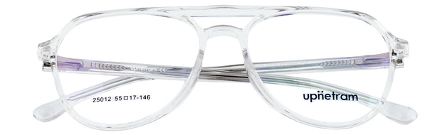 UP25012-C4-Handmade Mix Material-Crystal Clear - glassesbyahana.com