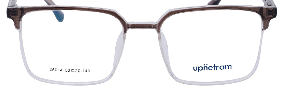 UP25014-C3-Handmade Mix Material-Crystal Brown - glassesbyahana.com
