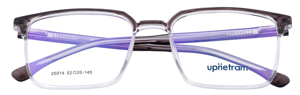 UP25014-C3-Handmade Mix Material-Crystal Brown - glassesbyahana.com