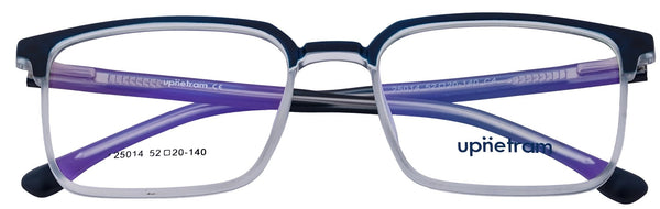 UP25014-C4-Handmade Mix Material-Crystal Blue - glassesbyahana.com