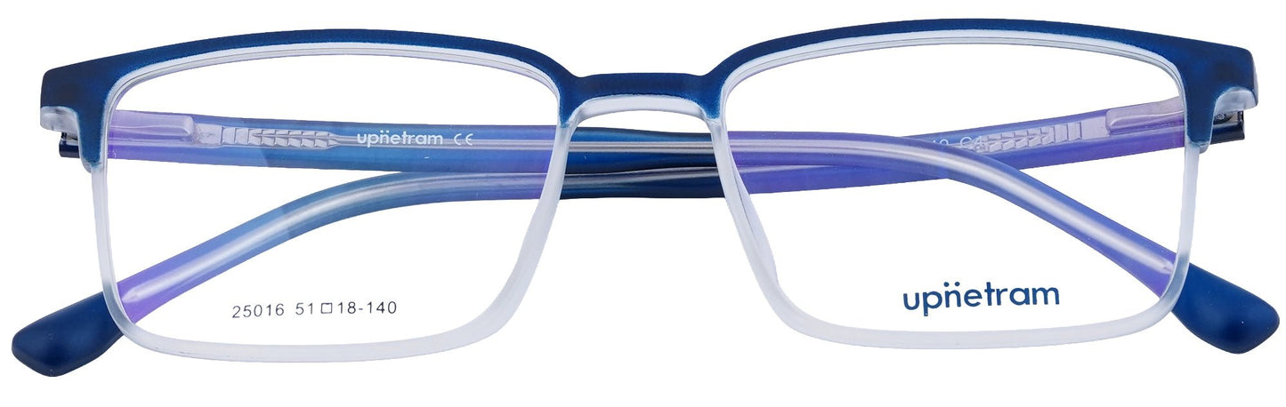 UP25016-C4-Handmade Mix Material-Glacier Blue - glassesbyahana.com