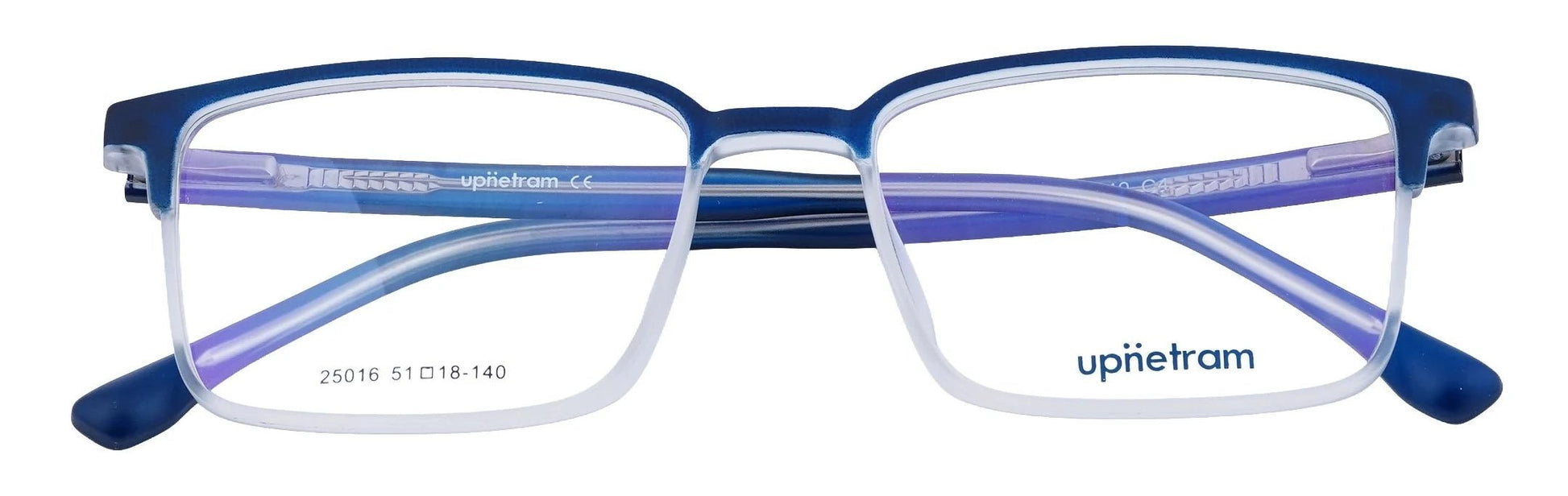 UP25016-C4-Handmade Mix Material-Glacier Blue - glassesbyahana.com