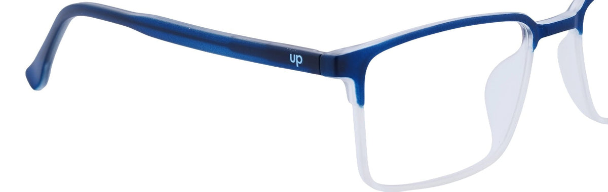 UP25016-C4-Handmade Mix Material-Glacier Blue - glassesbyahana.com