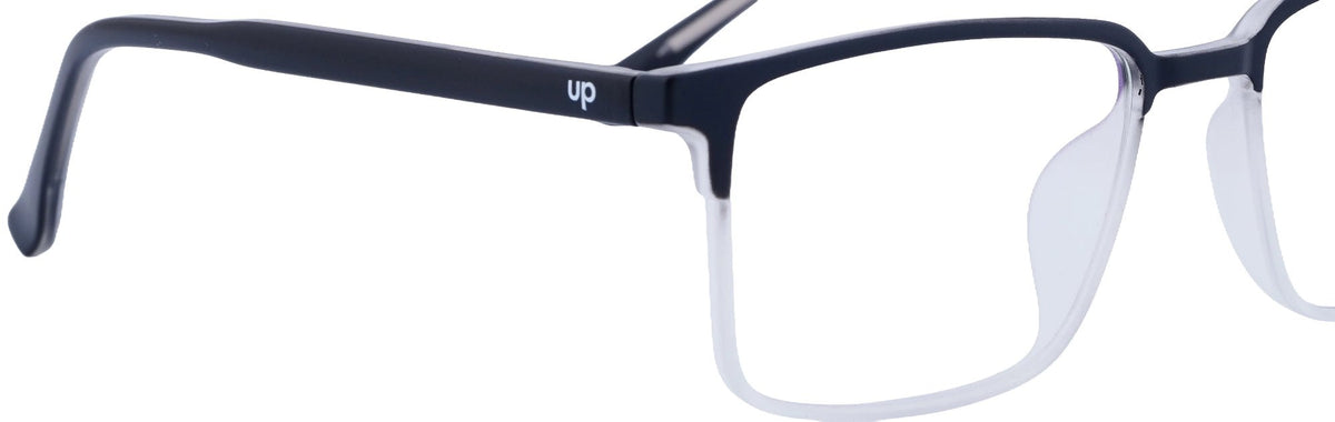 UP25016-C5-Handmade Mix Material-Midnight Black - glassesbyahana.com