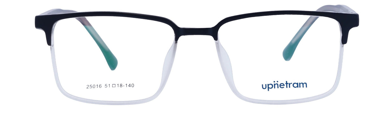 UP25016-C5-Handmade Mix Material-Midnight Black - glassesbyahana.com