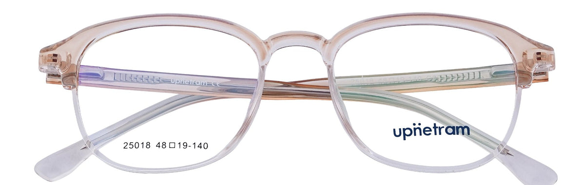 UP25018-C5-Handmade Mix Material-Translucent Gold - glassesbyahana.com