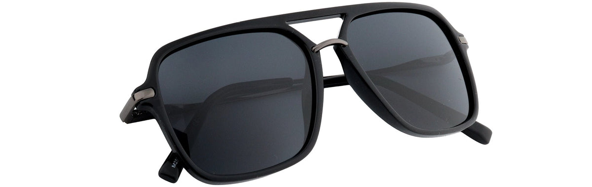 UP25307-C1-Handmade Mix Material-Midnight Black - glassesbyahana.com