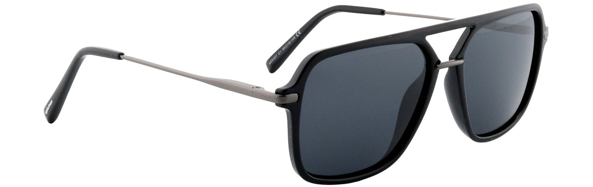 UP25307-C1-Handmade Mix Material-Midnight Black - glassesbyahana.com