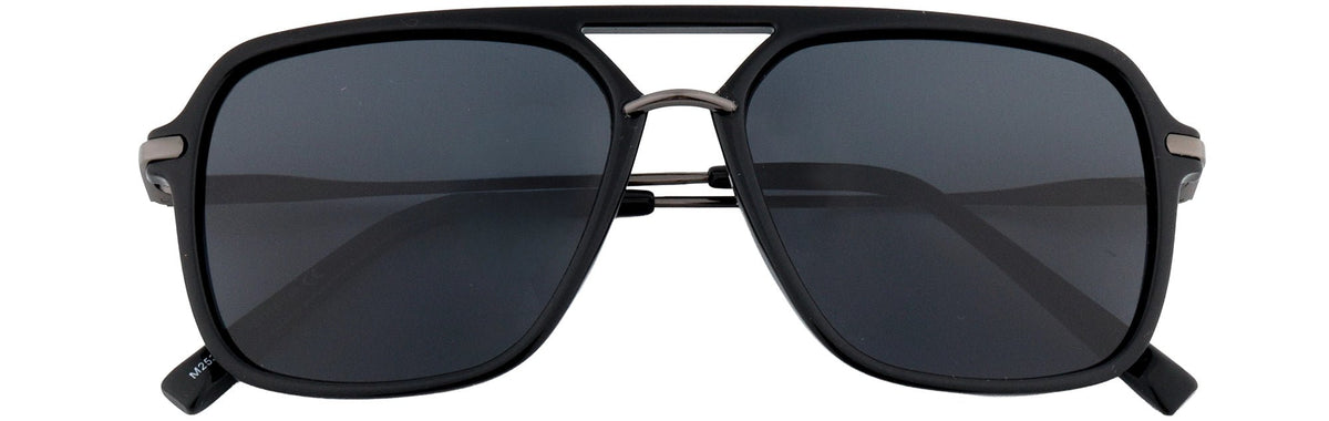 UP25307-C1-Handmade Mix Material-Midnight Black - glassesbyahana.com