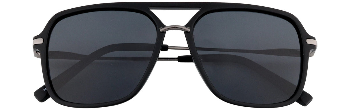 UP25307-C2-Handmade Mix Material-Midnight Black - glassesbyahana.com