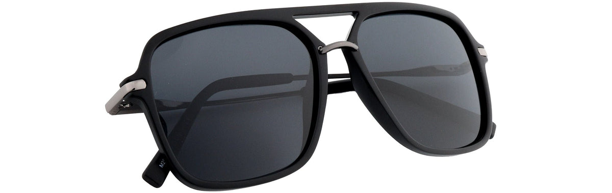 UP25307-C2-Handmade Mix Material-Midnight Black - glassesbyahana.com