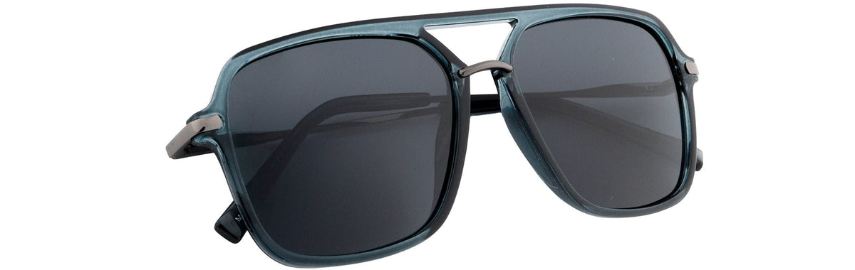 UP25307-C3-Handmade Mix Material-Aqua Marine - glassesbyahana.com