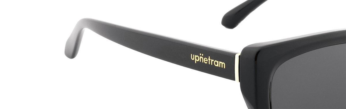 UP25801-C1-Handmade Mix Material-Midnight Black - glassesbyahana.com