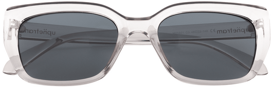 UP25801-C3-Handmade Mix Material-Crystal Clear - glassesbyahana.com