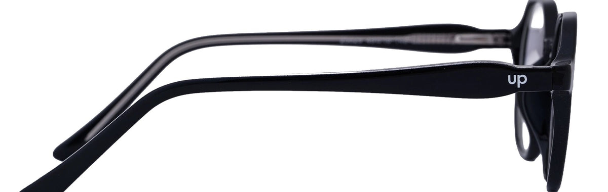 UP25829-C1-Handmade Mix Material-Midnight Black - glassesbyahana.com