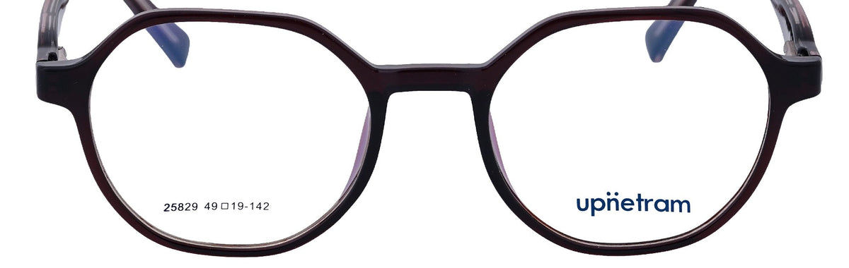 UP25829-C2-Handmade Mix Material-Havana Brown - glassesbyahana.com