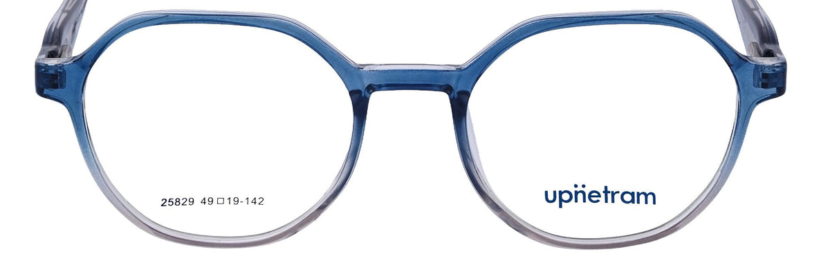 UP25829-C6-Handmade Mix Material-Glacier Blue - glassesbyahana.com