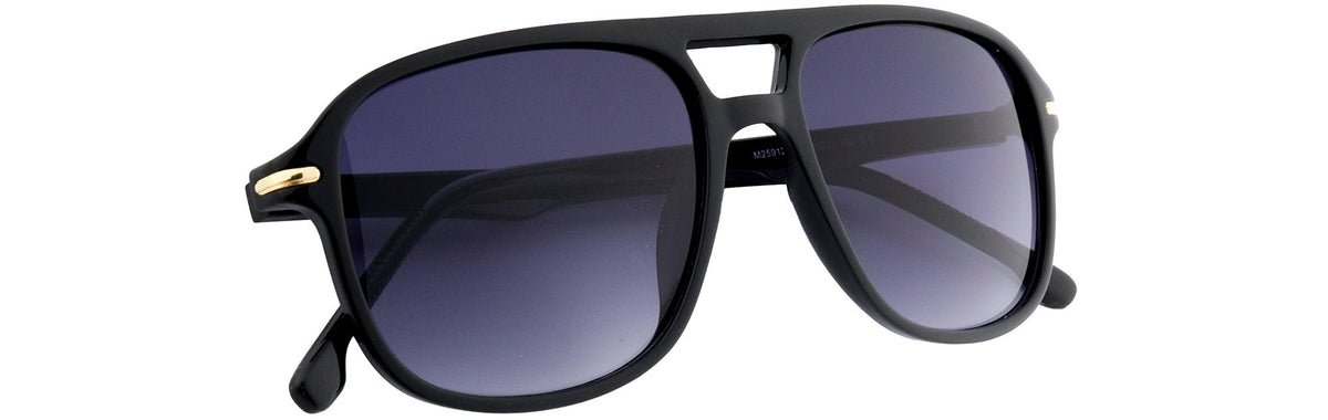 UP25912-C1-Handmade Mix Material-Midnight Black - glassesbyahana.com