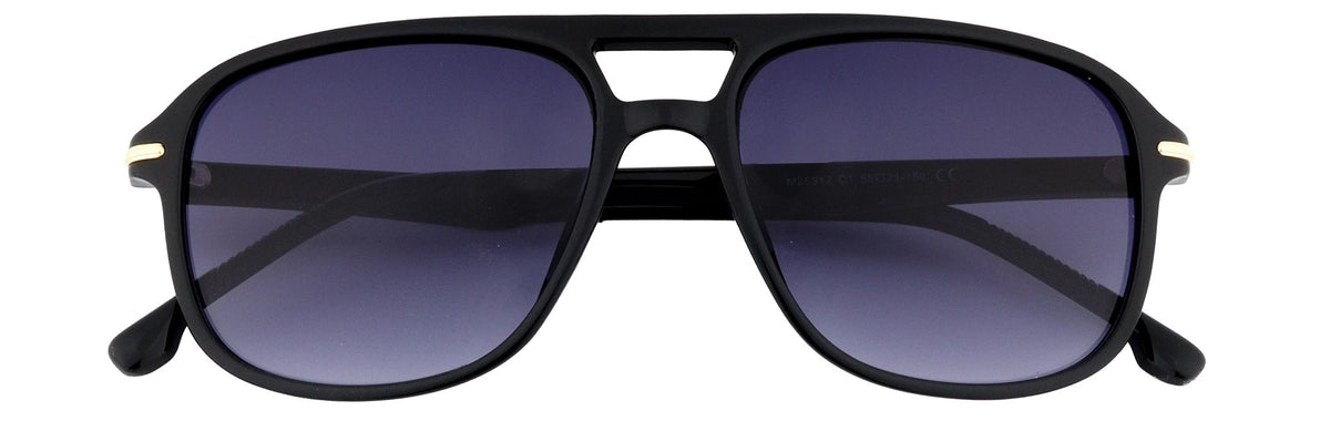 UP25912-C1-Handmade Mix Material-Midnight Black - glassesbyahana.com