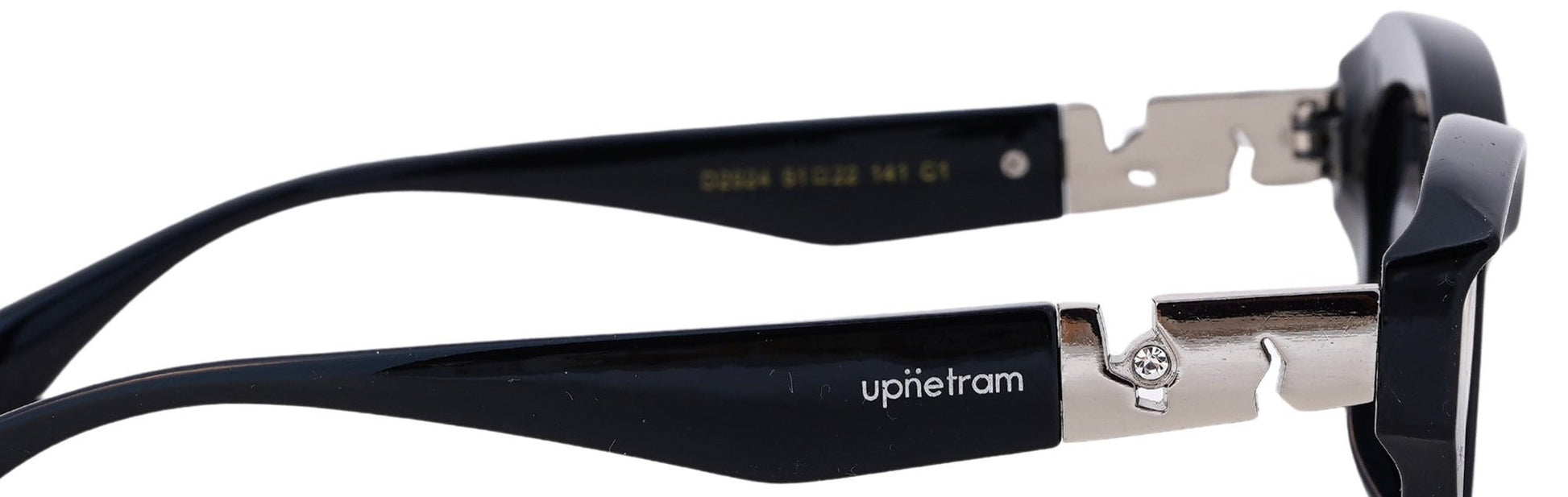 UP2924-C1-Handmade Mix Material-Midnight Noir - glassesbyahana.com