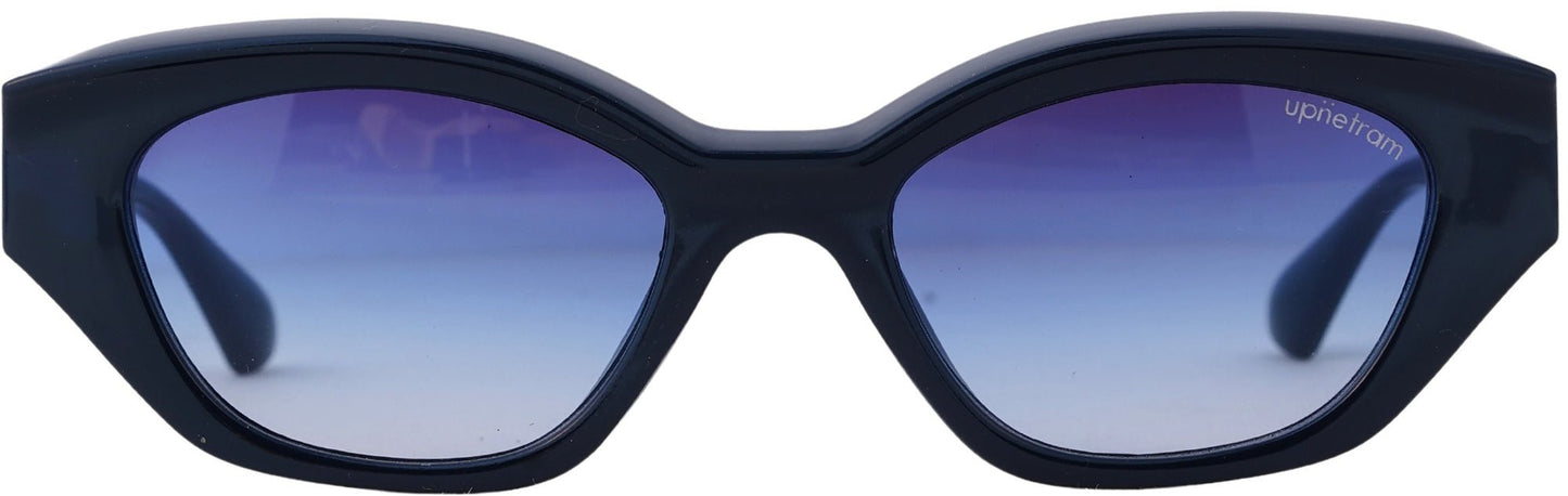 UP2924-C5-Handmade Mix Material-Midnight Navy - glassesbyahana.com