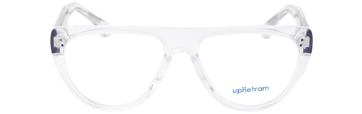 UP5018-C5-Handmade Mix Material-Crystal Transparent - glassesbyahana.com