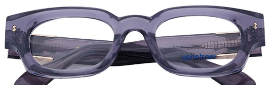 UP5024-C3-Handmade Mix Material-Smokey Grey - glassesbyahana.com