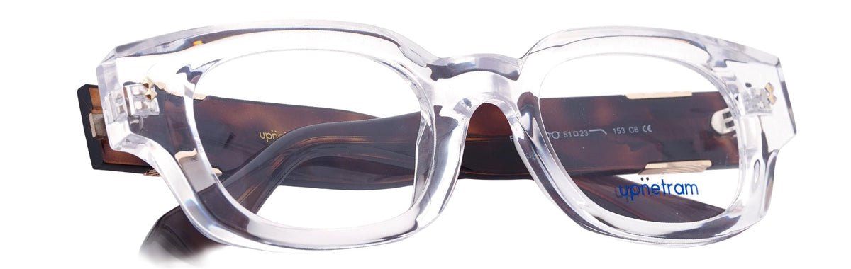 UP5024-C6-Handmade Mix Material-Crystal Clear