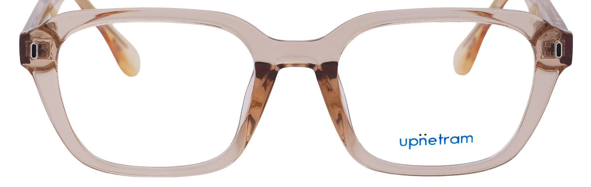 UP5026-C3-Handmade Mix Material-Light Amber - glassesbyahana.com