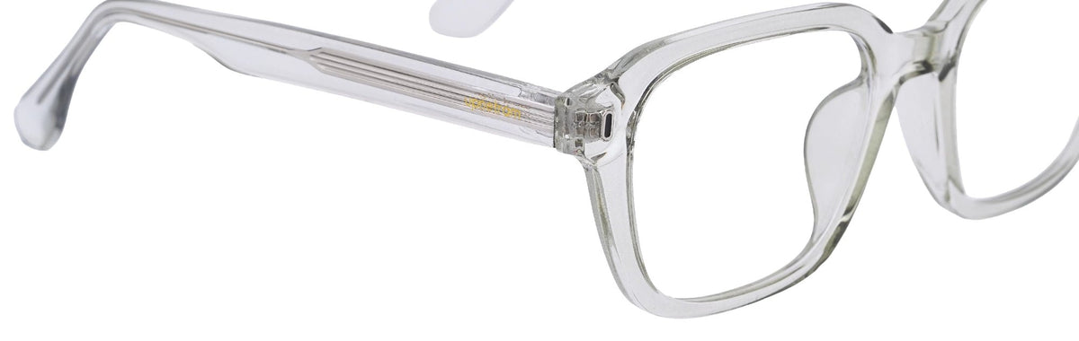 UP5026-C5-Handmade Mix Material-Transparent Grey - glassesbyahana.com