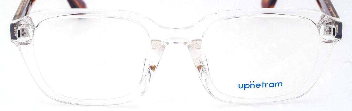 UP5026-C6-Handmade Mix Material-Crystal Clear - glassesbyahana.com