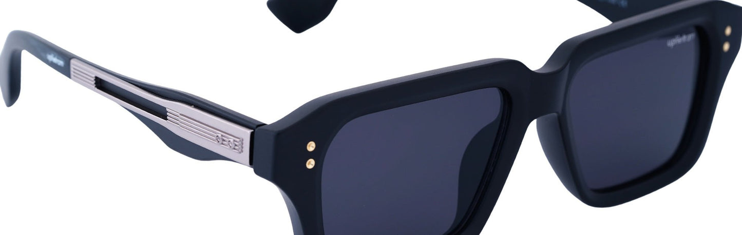 UP5206-C1-Handmade Mix Material-Carbon Navy - glassesbyahana.com