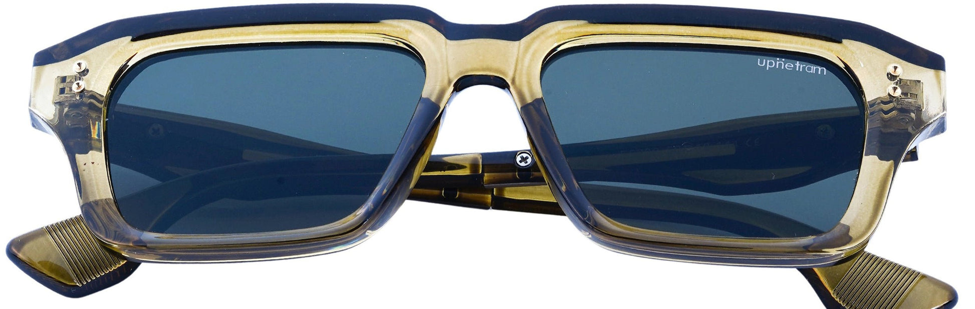 UP5206-C4-Handmade Mix Material-Champagne Moss - glassesbyahana.com