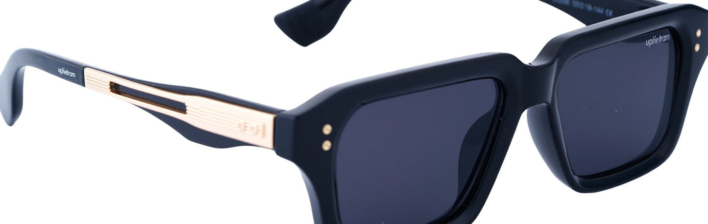 UP5206-C5-Handmade Mix Material-Inkstone Black - glassesbyahana.com