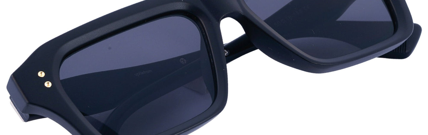 UP5206-C5-Handmade Mix Material-Inkstone Black - glassesbyahana.com
