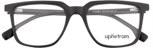 UP52601-C1-Handmade Mix Material-Midnight Black - glassesbyahana.com